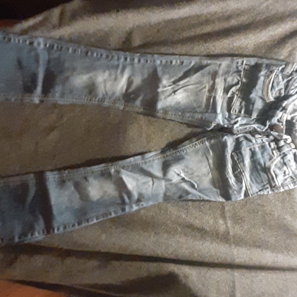 Dark wash, flare jeans